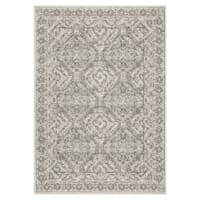 (D512) Honeybloom Norway Aleeza Grey Area Rug, 5x7