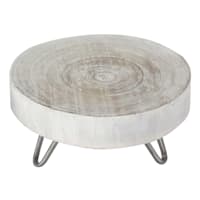 Whitewashed Wooden Riser, 9x4