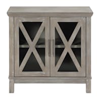 Rowan 2-Drawer Cabinet, Grey
