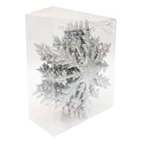Tracey Boyd White Snowflake Table Top Decor, 8 in 2023  Festive holiday  decor, White snowflake, Christmas village