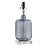 Laila Ali 15 Grey Glass Acyrlic Base