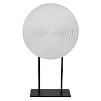 Metal Circle Tabletop Decor, 16"