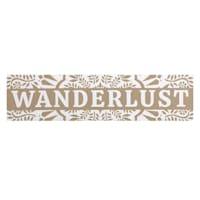 Wanderlust Sign, 2x15.8