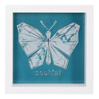 Laila Ali Soulful Butterfly Block Sign, 6"