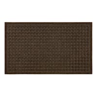 Waffle Impressions Brown Doormat, 18x30