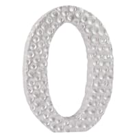 6" Silver Monogram Letter, O