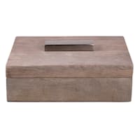 Laila Ali Grey Box with Metal Handle, 8x6