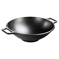 Lodge Cast Iron Wok with Dual Handles
