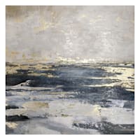 Blue Bay Canvas Wall Art, 30"