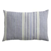 Calisto Pin Stripe Lumbar Outdoor Throw Pillow, 14x20