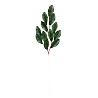 Green Magnolia Leaves Stem, 34"