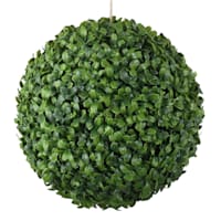 Green Boxwood Ball, 10"