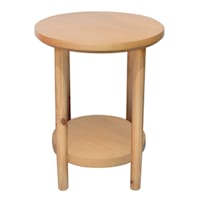 Miller Wood & Metal Accent Table