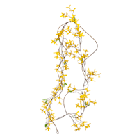 Hanging Yellow Forsythia Floral Garland, 72"