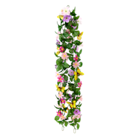 Daisy & Hydrangea Floral Chain, 72"