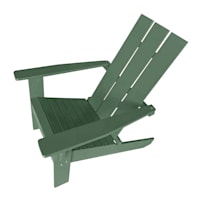 Outdoor Adirondack Chair, Myrtle Green