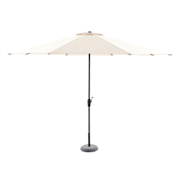 Tan Outdoor Crank Umbrella, 11'