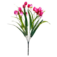 Pink Mini Tulip Floral Spray, 21"