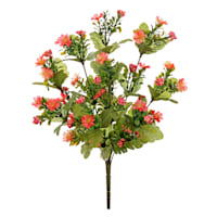 Pink Honeysuckle & Berry Spray, 18"