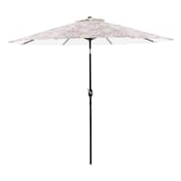 Paisley Chili Crank & Tilt Round Patio Umbrella, 9'