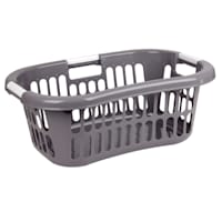 Grey Laundry Basket, 40l