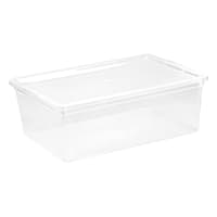 Clear Storage Container with Lid, 10l