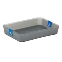 2-Pack Drawer Organizer, Grey