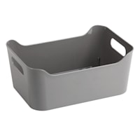 Grey Storage Bin, 3l