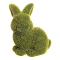 Providence Artificial Moss Sitting Easter Bunny, 4"
