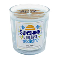 Breathe Scented Glass Jar Candle, 6oz