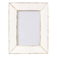 White Tabletop Picture Frame, 4x6