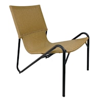 Honey All-Weather Wicker Outdoor Chair