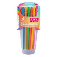 6-Pack Color Changing Cups, 12oz