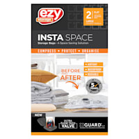 2-Pack Insta-Space Flat Bag, Large