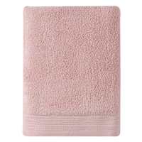 Honeybloom Plush Performance Solid Pink Bath Towel, 30x54