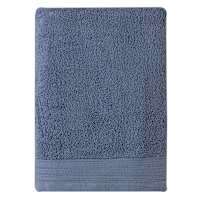 Honeybloom Plush Performance Solid Blue Bath Towel, 30x54