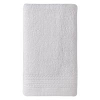 Honeybloom Plush Performance Solid White Washcloth, 13"