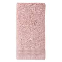 Honeybloom Plush Performance Solid Pink Hand Towel, 16x28