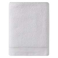 Honeybloom Plush Performance Solid White Bath Sheet, 35x63