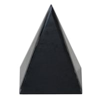 Black Pyramid Decor, 6"