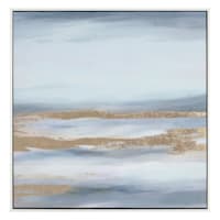 Grace Mitchell Gold Foiled Framed Canvas Wall Art, 16"