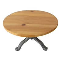 Metal & Wood Riser, 6"