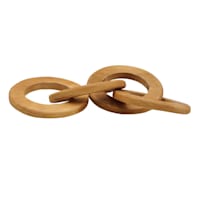 Honeybloom Wood Chain Decor, 17x6