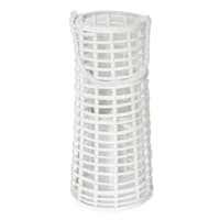 Ty Pennington White Willow Glass Lantern, 20"