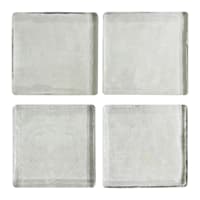 Ty Pennington Set of 4 Slab Glass Coasters