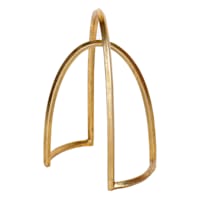 Gold Metal Abstract Table Decor, 11"