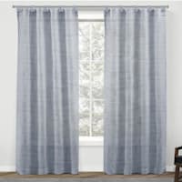 Honeybloom Skylar Blue Light Filtering Tab Top Curtain Panel, 84"