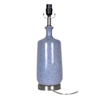 Ty Pennington Light Blue Ceramic Medium Table Lamp Base, 19"
