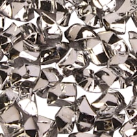 300-Count Metallic Silver Mini Gem Scatters