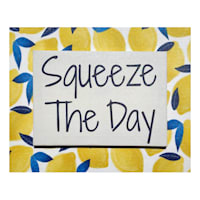 Tracey Boyd Squeeze the Day Canvas Wall Art, 14x11
